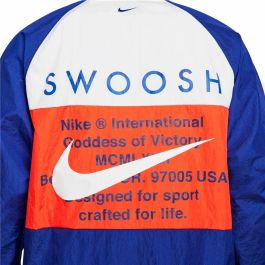 Chaqueta Deportiva para Hombre Nike Swoosh Azul