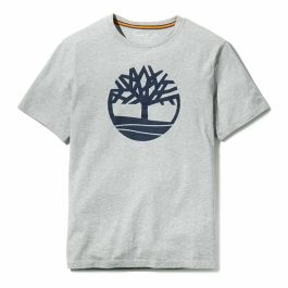 Camiseta de Manga Corta Hombre Timberland Kennebec River Tree Gris Precio: 25.4999998. SKU: S64143852