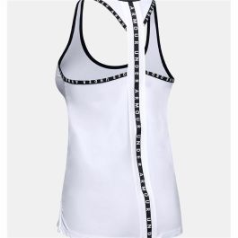 Camiseta de Tirantes Mujer Under Armour Knockout Blanco