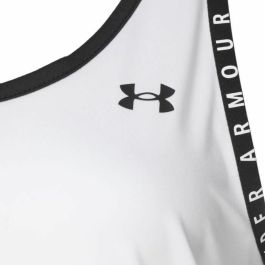 Camiseta de Tirantes Mujer Under Armour Knockout Blanco L Camiseta de Tirantes Mujer Under Armour Knockout Blanco L