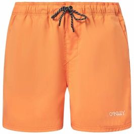 Bañador Hombre Oakley Beach Volley 16" Naranja Oscuro