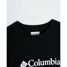 Camiseta de Manga Corta Hombre Columbia CSC Basic Logo Negro