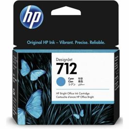 Cartucho de Tinta Original HP HP 712 Cian Precio: 37.8900005. SKU: S5606619