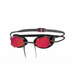 Gafas de Natación Zoggs Diamond Mirror Negro Rojo Talla única
