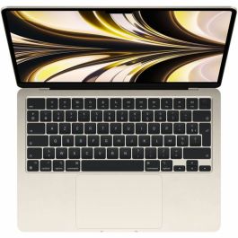 Apple - 13.6 MacBook Air M2 - 8 GB de RAM - 256 GB de almacenamiento - Luz estelar - AZERTY