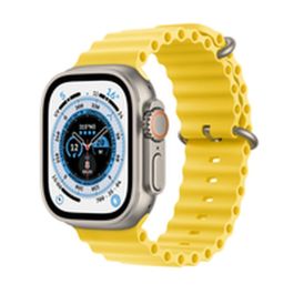 Apple Watch Ultra/ GPS/ Cellular/ 49mm/ Caja de Titanio/ Correa Ocean Amarilla Apple Watch Ultra/ GPS/ Cellular/ 49mm/ Caja de Titanio/ Correa Ocean Amarilla