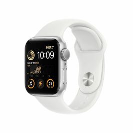 Apple Watch SE/ GPS/ 40mm/ Caja de Aluminio en Plata/ Correa Deportiva Blanco Apple Watch SE/ GPS/ 40mm/ Caja de Aluminio en Plata/ Correa Deportiva Blanco