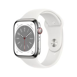 Smartwatch Apple Watch Series 8 Blanco Plateado Ø 45 mm Precio: 969.9499997. SKU: S7813129