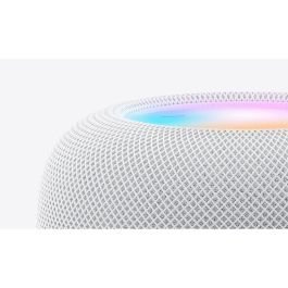 Apple MQJ83D/A HomePod Smart Speaker con Siri, Asistente Virtual y Control por Voz, Multiroom, Sensor Temperatura/Humedad - Blanco