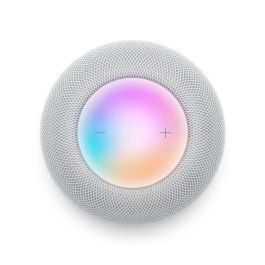 Apple MQJ83D/A HomePod Smart Speaker con Siri, Asistente Virtual y Control por Voz, Multiroom, Sensor Temperatura/Humedad - Blanco