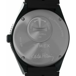 Reloj Hombre Timex Q X KEITH HARING SPECIAL EDT. Negro (Ø 38 mm)