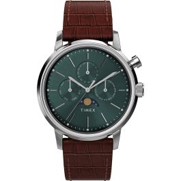 Reloj Hombre Timex MARLIN MOONPHASE Verde (Ø 40 mm) Precio: 161.59000055. SKU: B1JDZJ2YX8