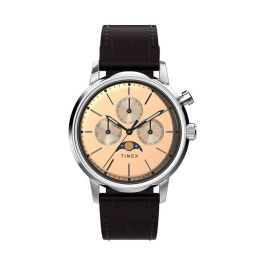 Reloj Hombre Timex MARLIN MOONPHASE Rosa Dorado (Ø 40 mm) Precio: 161.59000055. SKU: B1DPZBMZG3