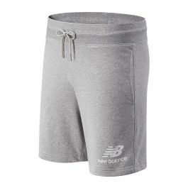 Pantalones Cortos Deportivos para Hombre New Balance Essentials Gris