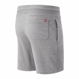 Pantalones Cortos Deportivos para Hombre New Balance Essentials Gris