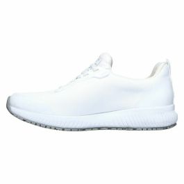 Zapatillas Deportivas Mujer Skechers Work: Squad SR Blanco