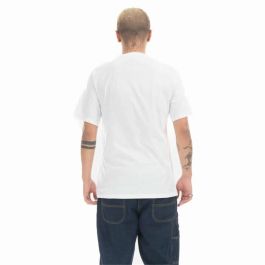 Camiseta de Manga Corta Hombre Converse Classic Fit All Star Single Screen Blanco