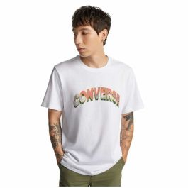 Camiseta de Manga Corta Hombre Converse Mirror Blanco