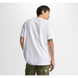 Camiseta de Manga Corta Hombre Converse Mirror Blanco