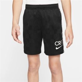 Pantalones Cortos Deportivos para Niños Nike Dri-Fit CR7 Fútbol Negro