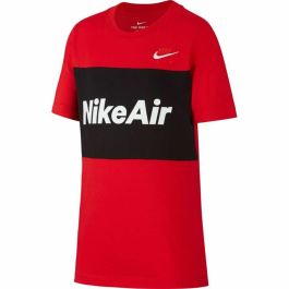 Camiseta de Manga Corta Niño Nike Air Rojo