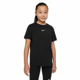 Camiseta de Manga Corta Infantil Nike Sportswear Negro