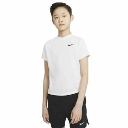 Camiseta de Manga Corta Infantil Nike Court Dri-FIT Victory Blanco Precio: 37.94999956. SKU: S6484965