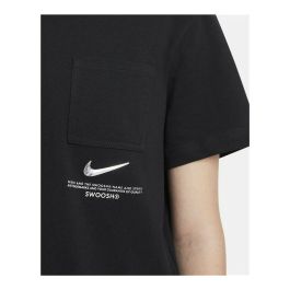 Camiseta de Manga Corta Mujer Nike Sportswear Swoosh Negro