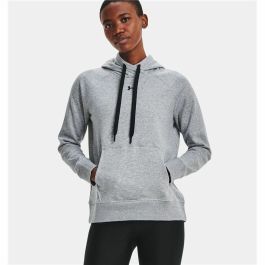 Sudadera con Capucha Mujer Under Armour Rival Gris