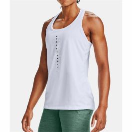 Camiseta de Tirantes Mujer Under Armour Tech Twist Graphic Tank Blanco