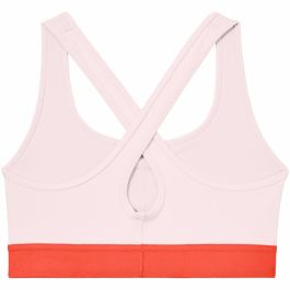 Sujetador Deportivo Under Armour Mid Crossback Rosa