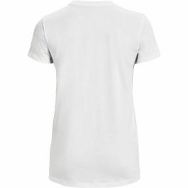 Camiseta de Manga Corta Mujer Under Armour Sportstyle Blanco