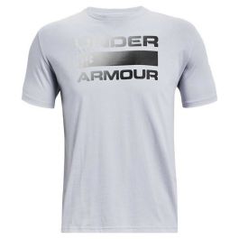 Camiseta de Manga Corta Hombre Under Armour Team Issue Gris Gris claro