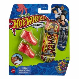 Mini monopatin hot wheels. incluye zapatos. 10 cm - modelos surtidos