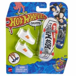 Mini monopatin hot wheels. incluye zapatos. 10 cm - modelos surtidos