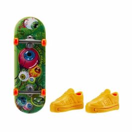 Mini monopatin hot wheels. incluye zapatos. 10 cm - modelos surtidos