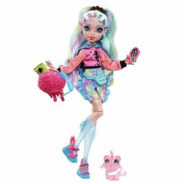 Monster High - Lagoona Blue con Piraña mascota - Muñeca - Edades 4 en adelante - MONSTER HIGH - HHK55 - MUÑECA MONSTER HIGH FASHION