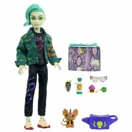 Muñeca articulada monster high deuce gorgon con mascota y accesorios de moda. Muñeca articulada monster high deuce gorgon con mascota y accesorios de moda.