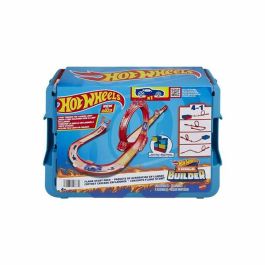 Hot Wheels HMC04 Pista de Acrobacias de Fuego Track Builder. Incluye 16 Piezas, Vehículo y Almacenamiento. Para +4 años. Precio: 38.95000043. SKU: B17ZMTCALK