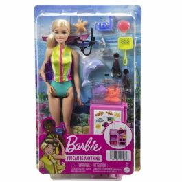 Muñeca Barbie Tú Puedes Ser Bióloga Marina Hmh26 Mattel