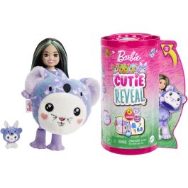 Muñeca Barbie Chelsea Cutie Reveal Serie Peluche