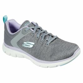 Zapatillas Deportivas Mujer Skechers Flex Appeal 4.0 Gris