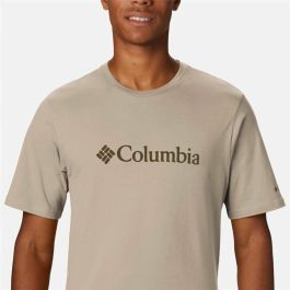 Camiseta de Manga Corta Hombre Columbia Gris Hombre