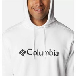 Sudadera con Capucha Hombre Columbia CSC Basic Logo Blanco
