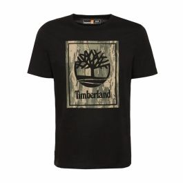 Camiseta de Manga Corta Hombre Timberland Stack Logo Camo Negro Precio: 32.49999984. SKU: S64143853