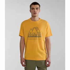 Camiseta de Manga Corta Hombre Napapjiri S-Faber Dorado