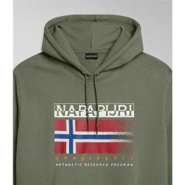 Sudadera con Capucha Niño Napapjiri B-Kreis H Verde oscuro