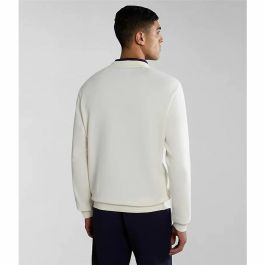 Sudadera sin Capucha Hombre Napapjiri B-Aylmer C Blanco