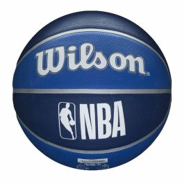Balón de Baloncesto Wilson Nba Team Tribute Dallas Mavericks Azul Caucho Talla única 7