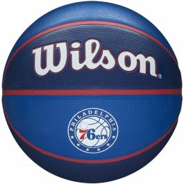 Balón de Baloncesto Wilson NBA Tribute Philadelphia Azul Talla única